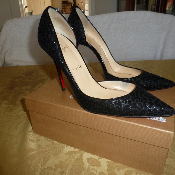 Christian Louboutin Shoes - CHRISTIAN LOUBOUTIN IRIZA LEO FLOQUE 100 - SIZE 41